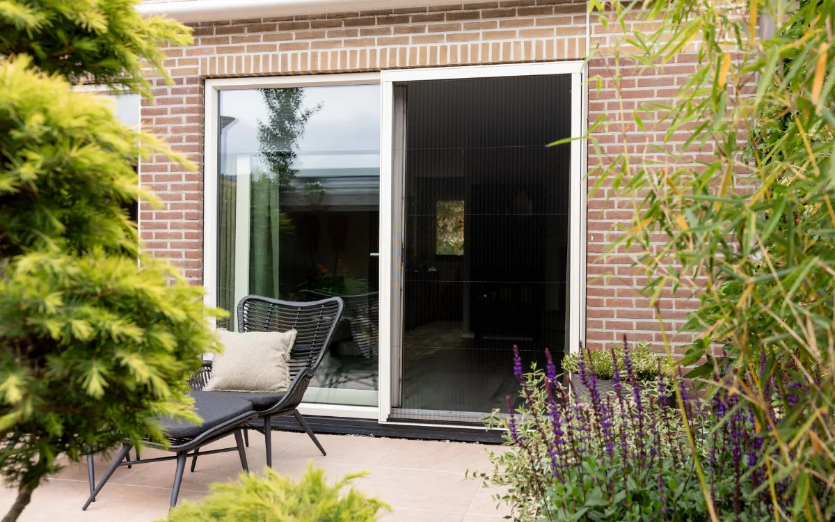 Sfeerafbeelding KeJe Originele Plisséhordeur